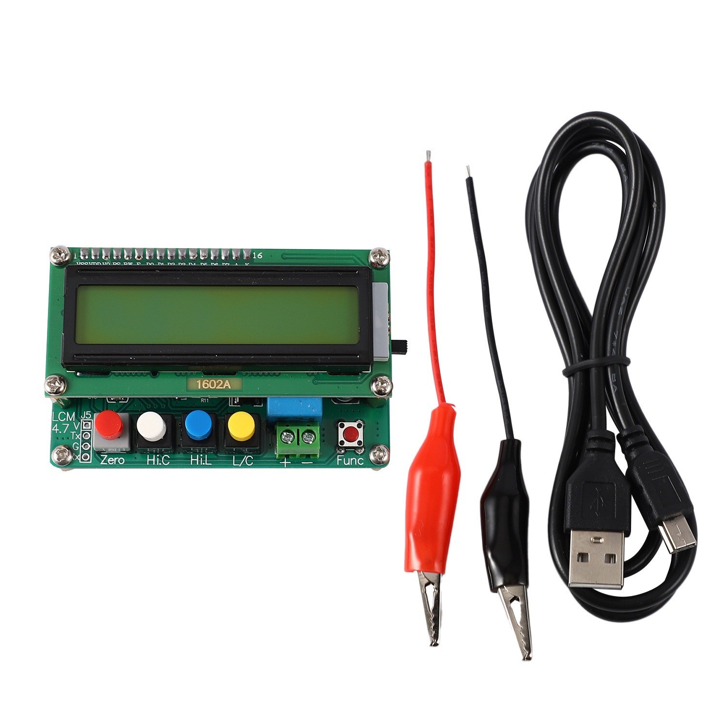 Digital LC100 A L C Meter Inductor Capacitor Tester with LCD Display 1Pf 100Mf