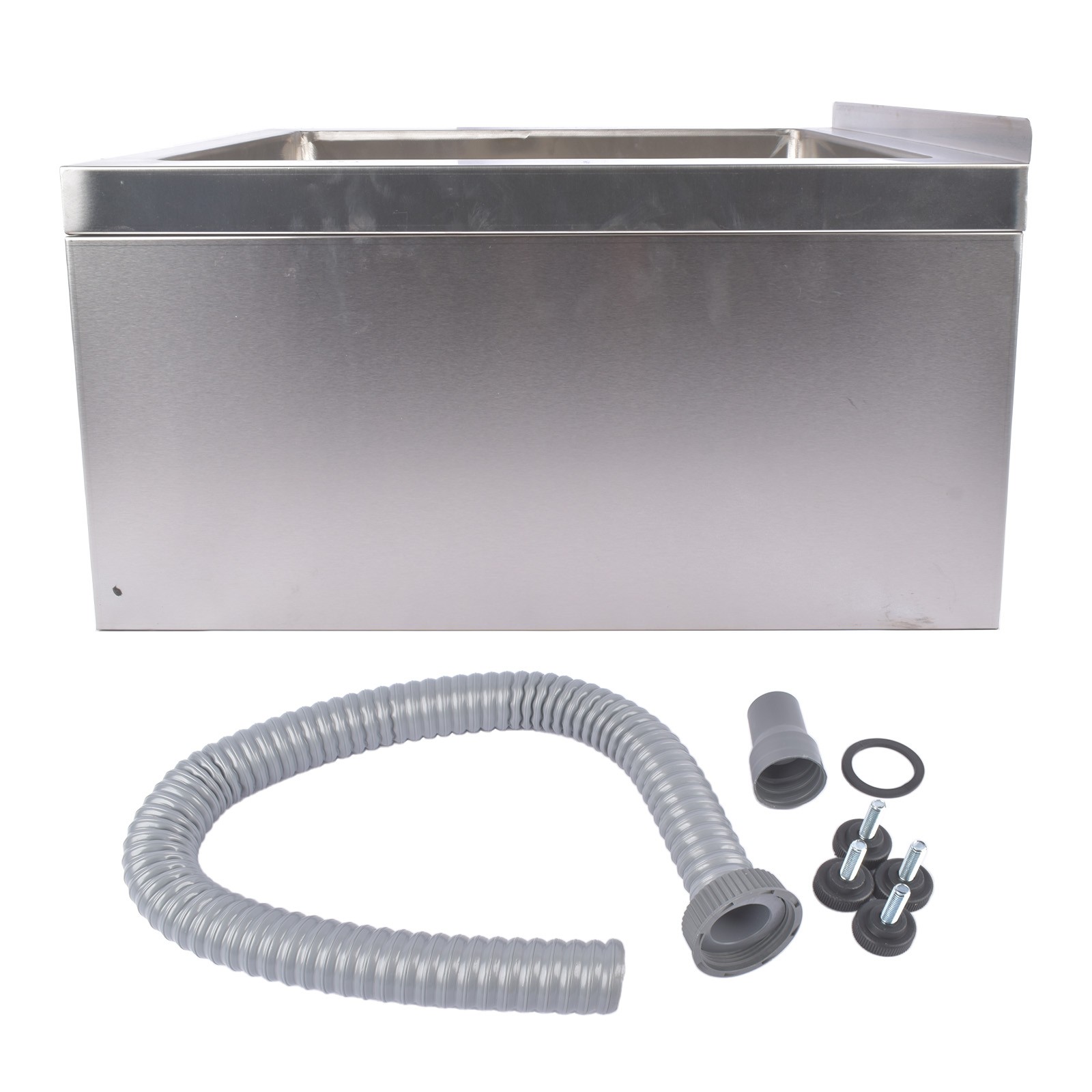 Stainless Steel Floor Mop Sink -22x19x12″ / 24x24x13″ Commercial Mop Sink Silver