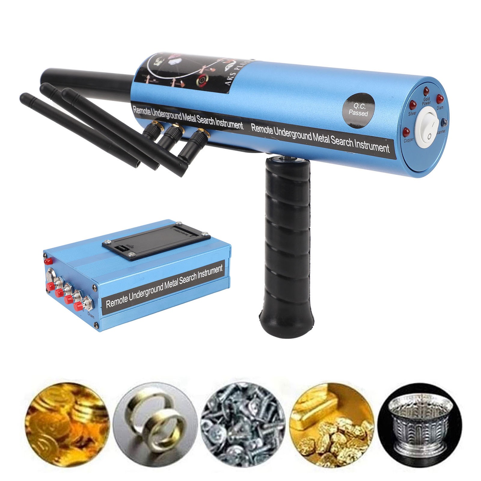 Metal Detector Remote Search System Professional Metal Finder with Self-check