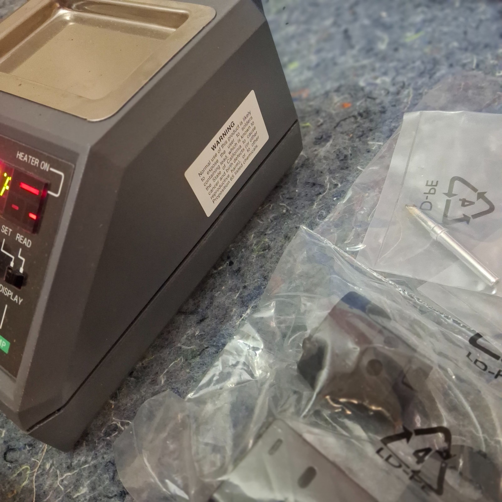 Tenma Temperature Controlled Soldering Station 21-1590 Digital / Extra Tips