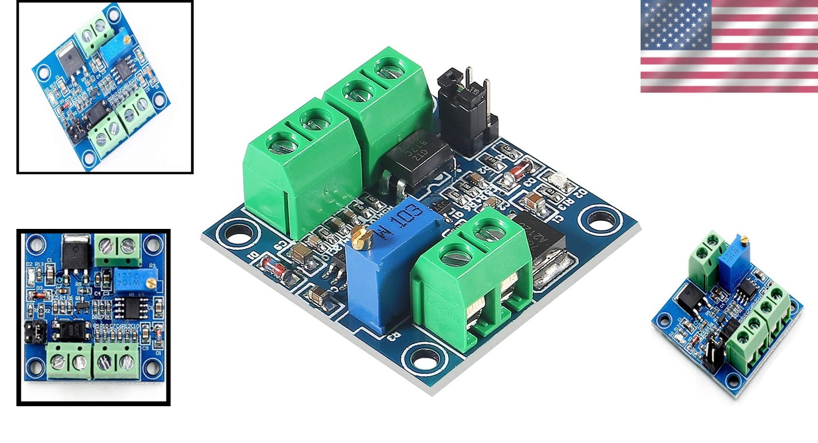 PWM to 0-10V Voltage Converter Module 100% PWM Signal for Industrial Control