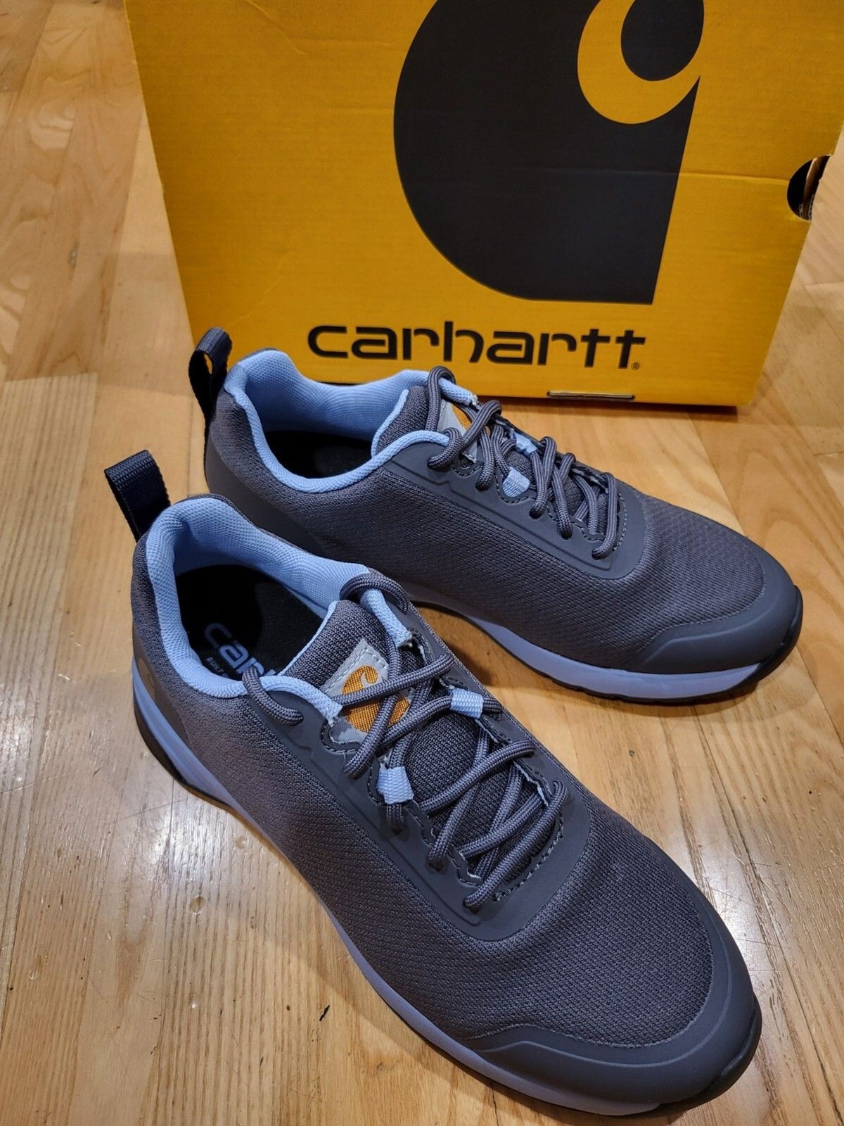 Carhartt Force 3 SD Women’s Soft Toe Work Shoe Charcoal/Blue Size 8 M