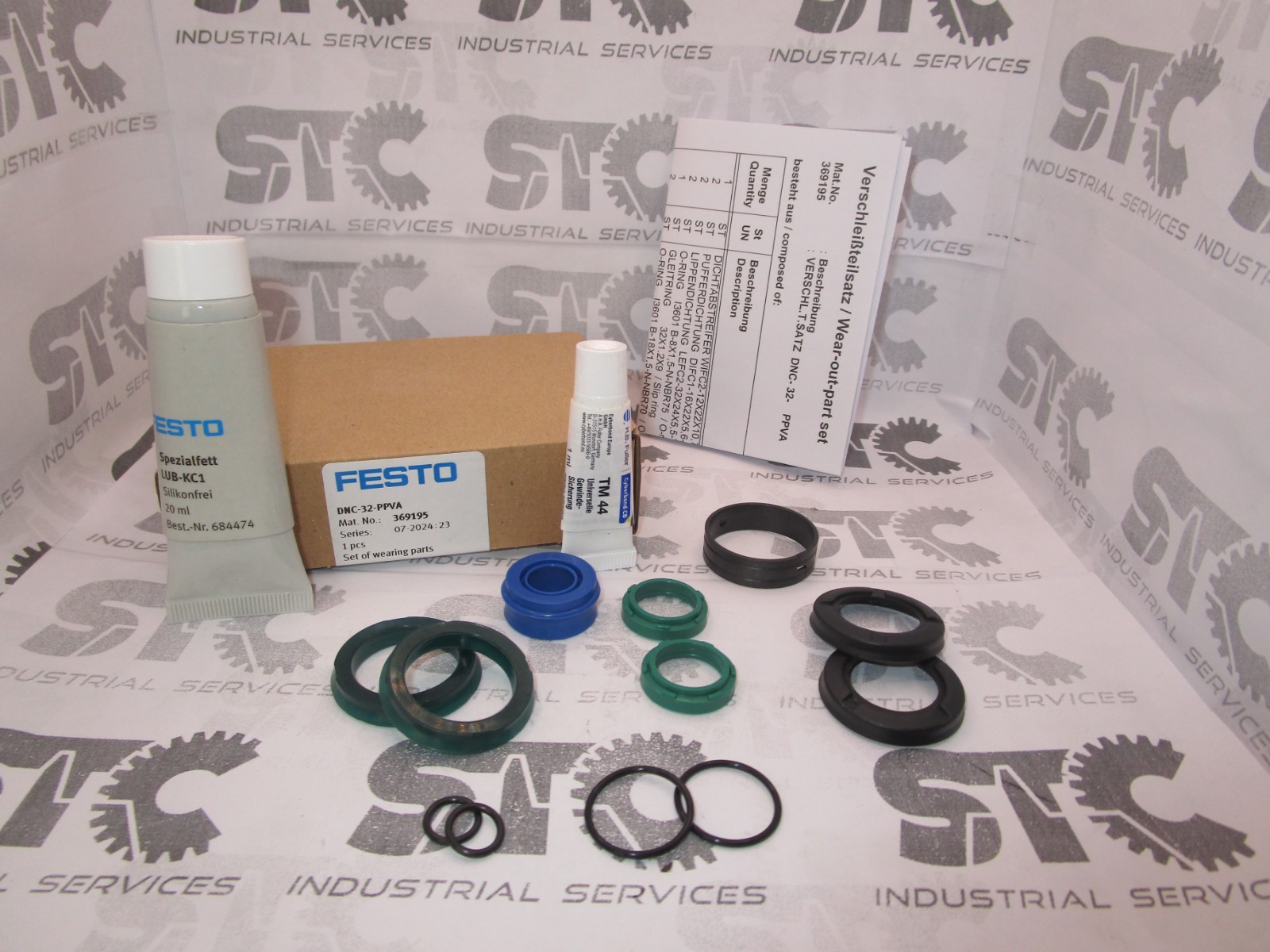 DNC-32-PPVA Genuine FESTO 369195 Set of wear parts US STOCK – FAST SHIPPING