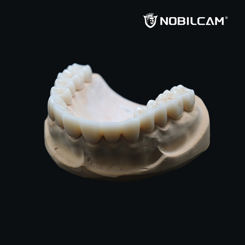 NOBILCAM MM-4D Zirconia Discs CAM/CAD Block, 98mm 1200Mpa Translucency 43-57%