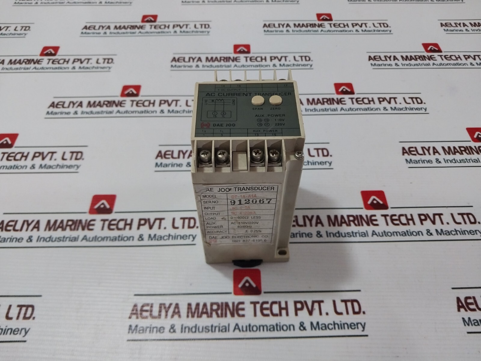 DAE JOO DT-1A-A1A AC Current Transducer 50/60HZ AC 110V/220V