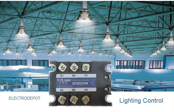 Silent Lighting Contactor 3 Pole 40Amp, 120v 220V Coil, Motor 30A, 40A Enclosure