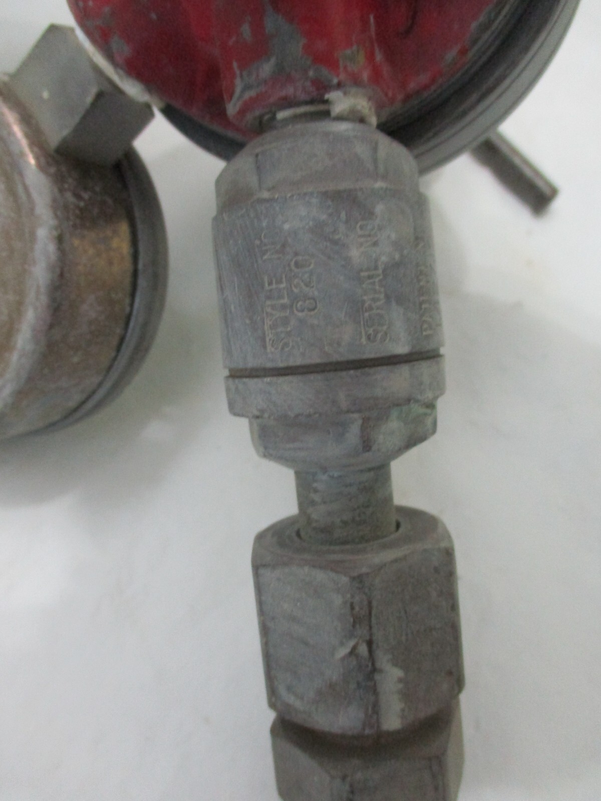 Airco 2 stage Acetylene Regulator Style # 820 Tested Working