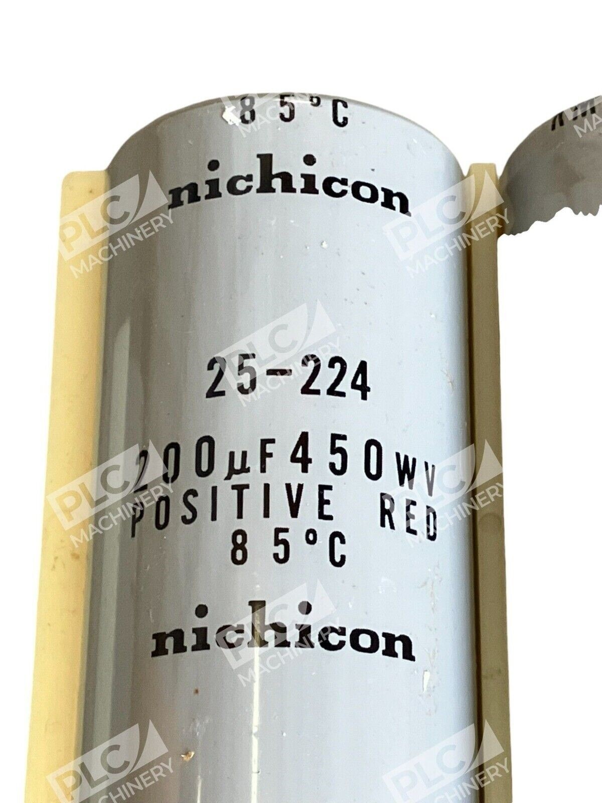 Nichicon 200µF 450WV Positive Red (lot of 2)