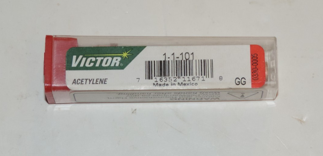 NEW VICTOR ACETYLENE TORCH CUTTING TIP 1-1-101 0330-0005