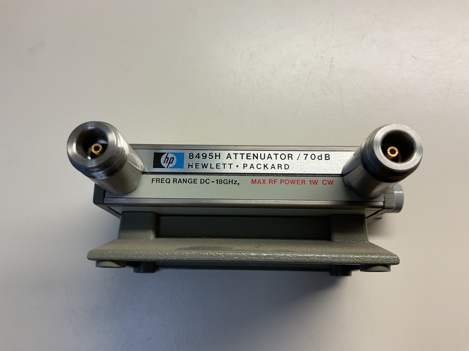 Agilent HP Keysight 8495H, Step Attenuator, 0-70 dB, DC – 18GHz, Type-N Female