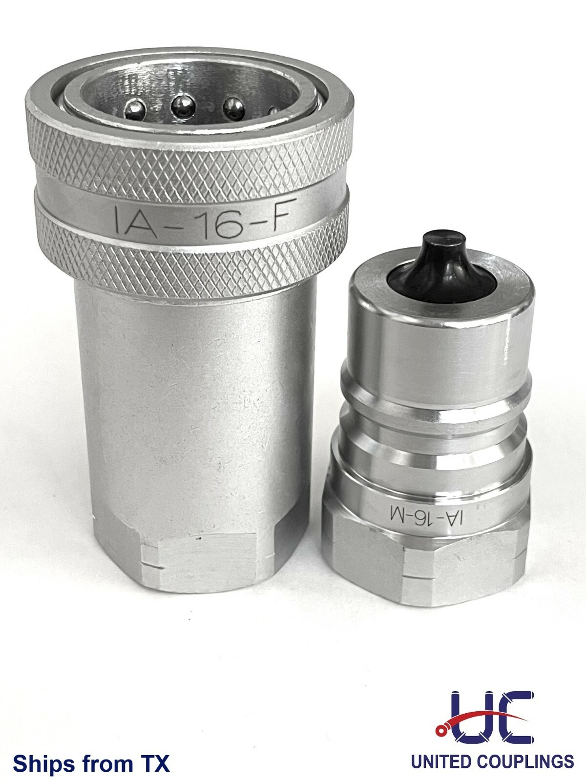 1 Inch Hydraulic Coupler /Coupling | ISO A 7241 | NPT | 1″ Set (Male & Female))