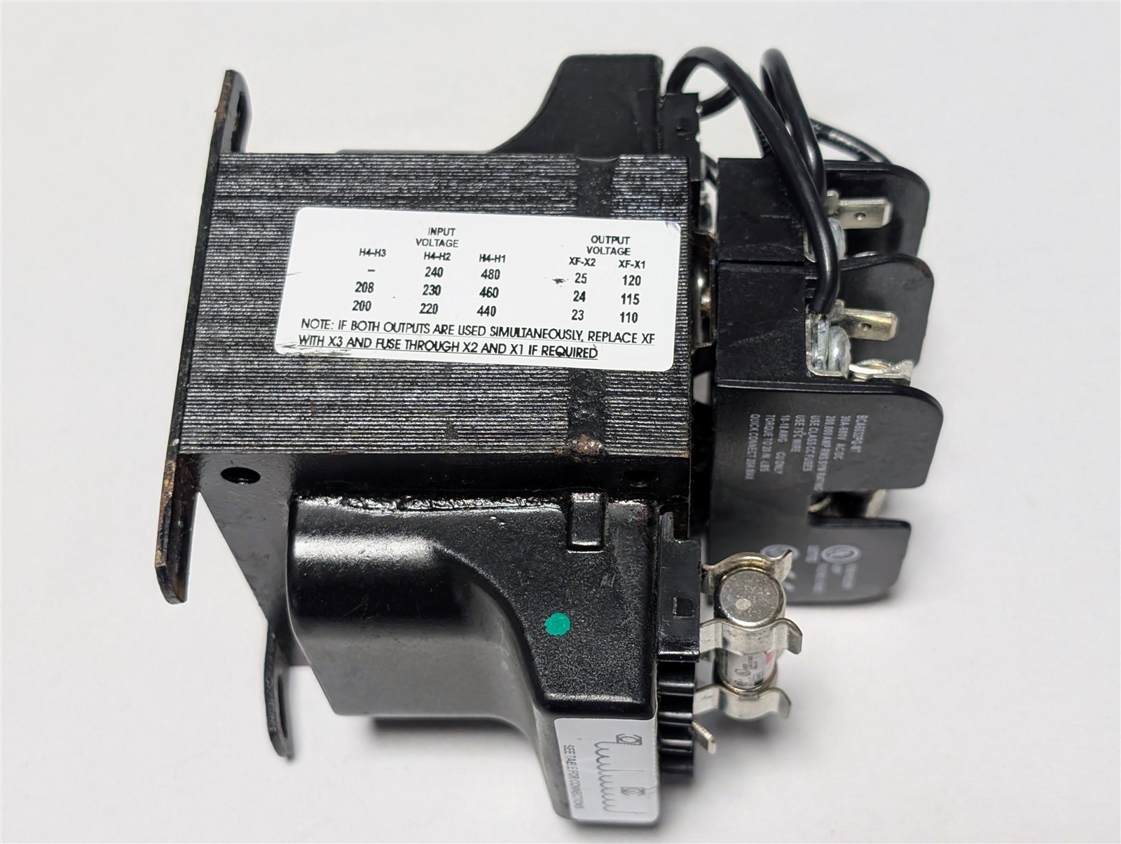 ABB X4075PSF1 Control Transformer 75VA Industrial 460V / 230V to 115V / 24V
