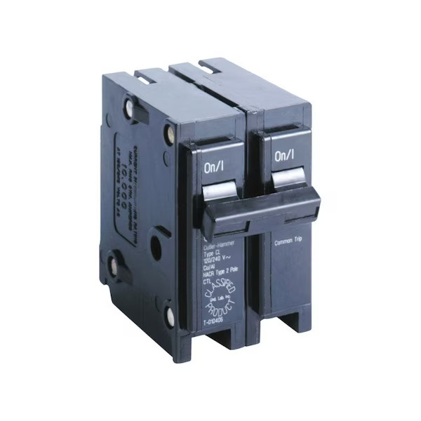 Eaton CL250CS 50 Amp 120 /240 Volt Circuit Breaker 2 Pole -Type CL
