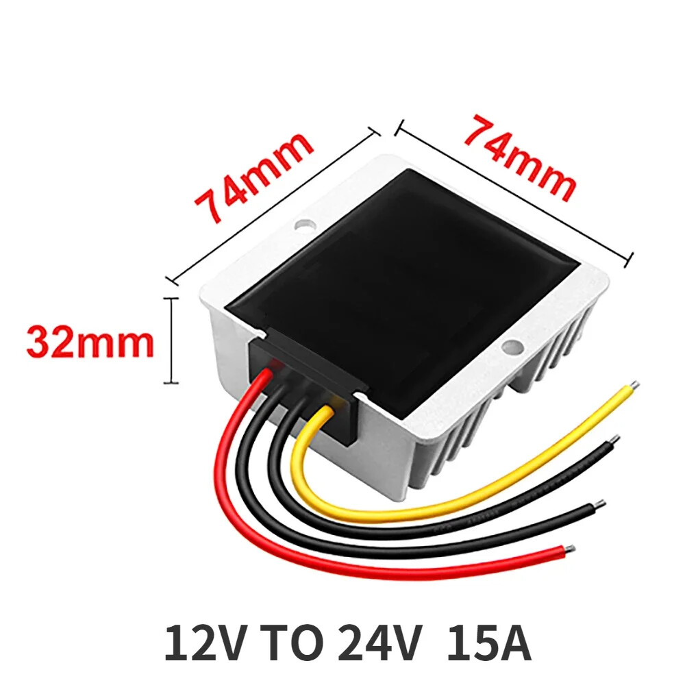 DC 12V to 24V Step Up Boost Converter 1A 3A 5A 10A 15A 20A 30A Power Supply Car