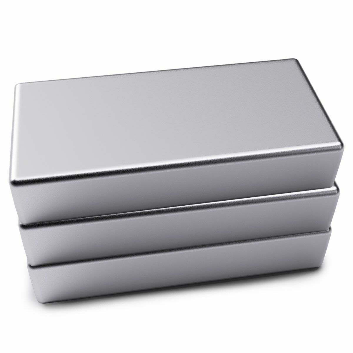 Big Block Magnets Super Strong Rare Earth N52 Neodymium Large Magnet 2″X1″X0.39″