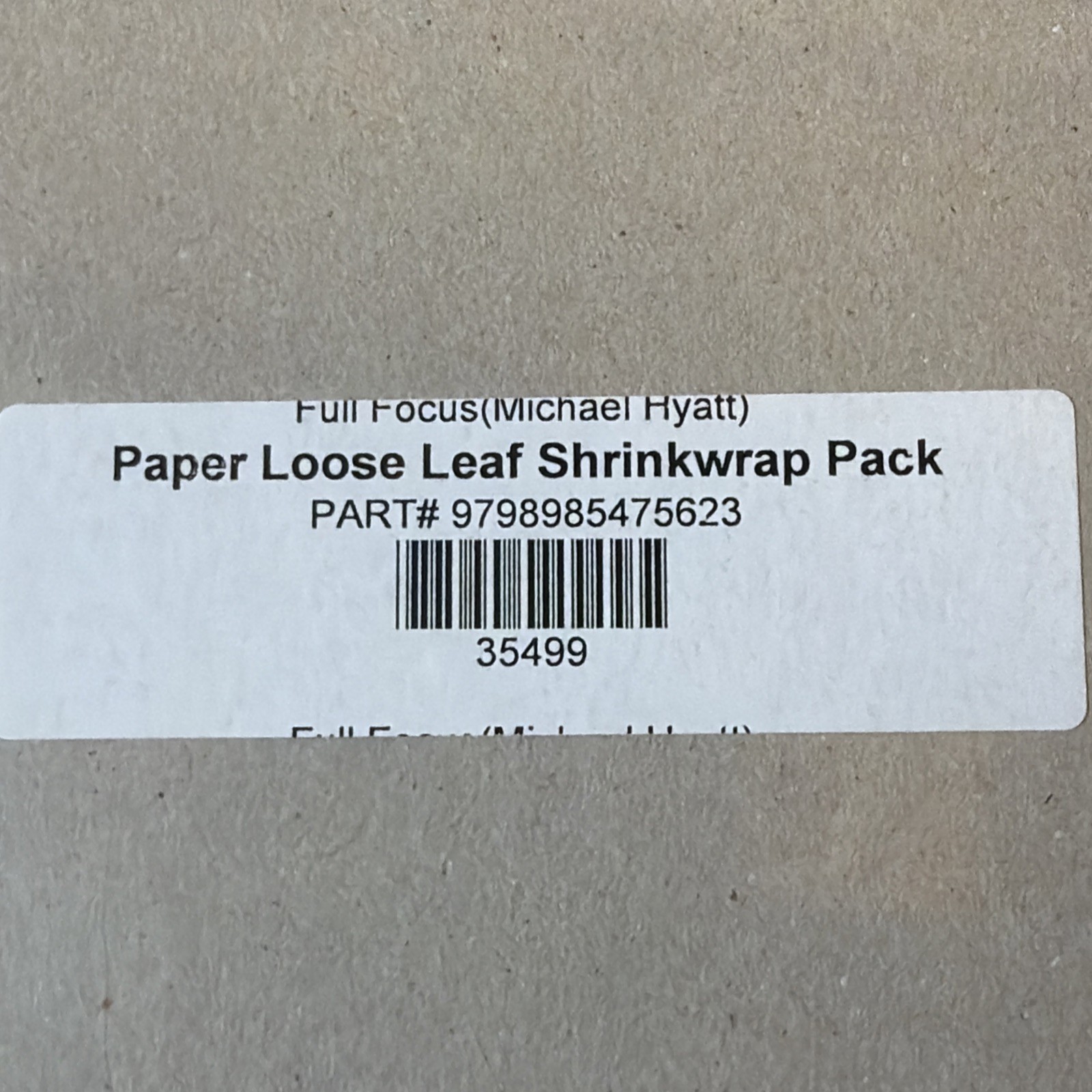 Full Focus Planner Loose Leaf Inserts Michael Hyatt 3-Month Pack NEW SEALED