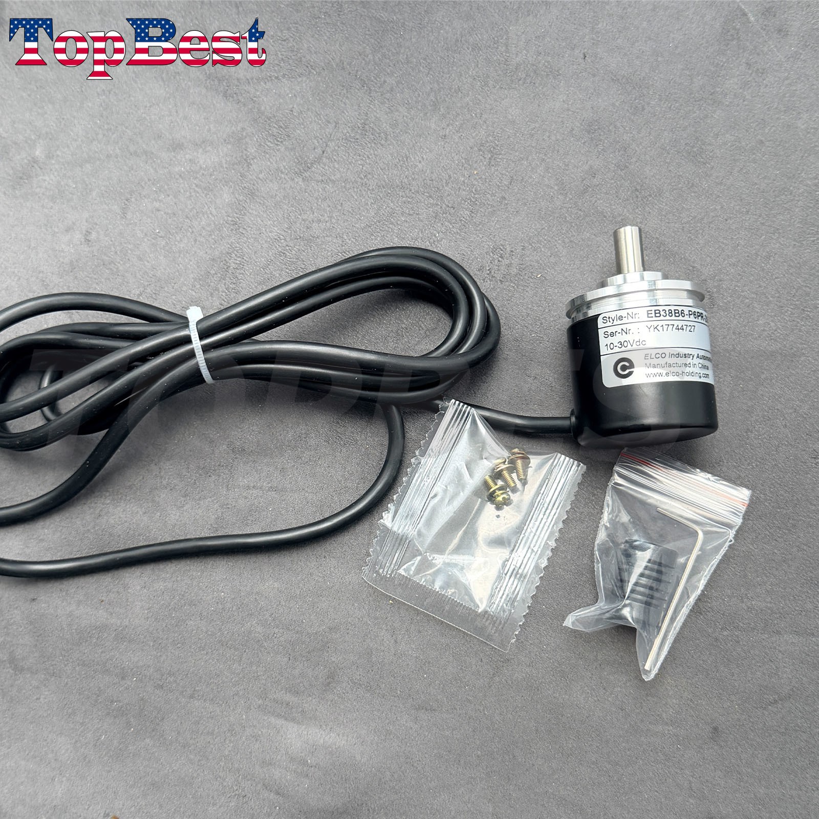 EBB38B6-P6PR-2000 Rotary Encoder for ELCO 2000 Pulse Incremental Encoder
