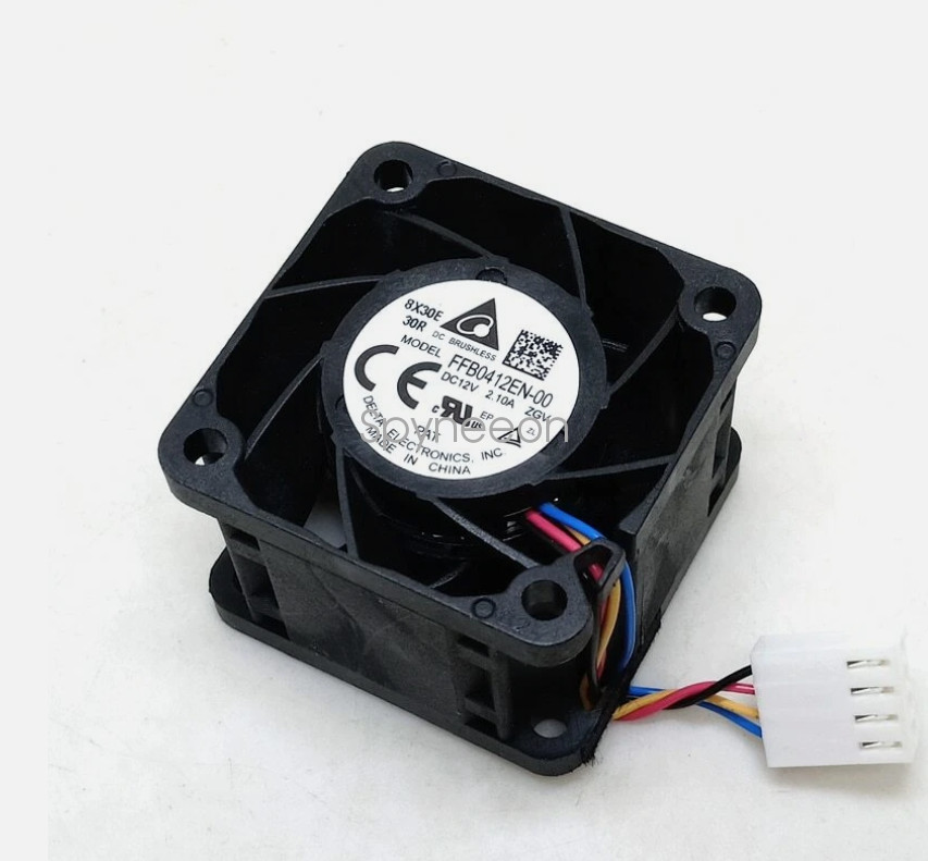 Super High Speed 40mm 4cm Cooling Fan Delta FFB0412EN-00 40X40X28mm Server Fan
