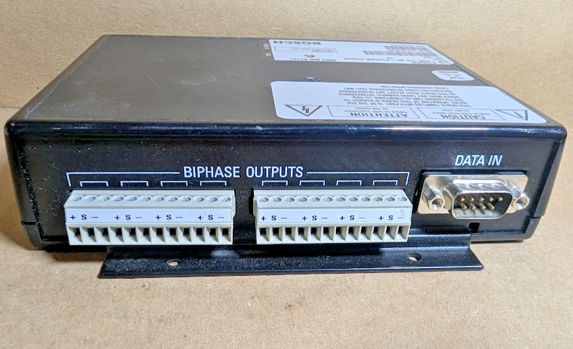 Bosch LTC 8786/60 RS232 to Bi-Phase Data Converter, 16 output channels