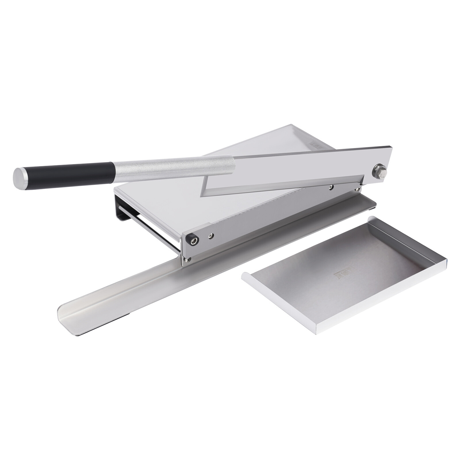 Stainless Steel Guillotine Bone Cutter 36cm Blade 1cm Thick Extended Handle