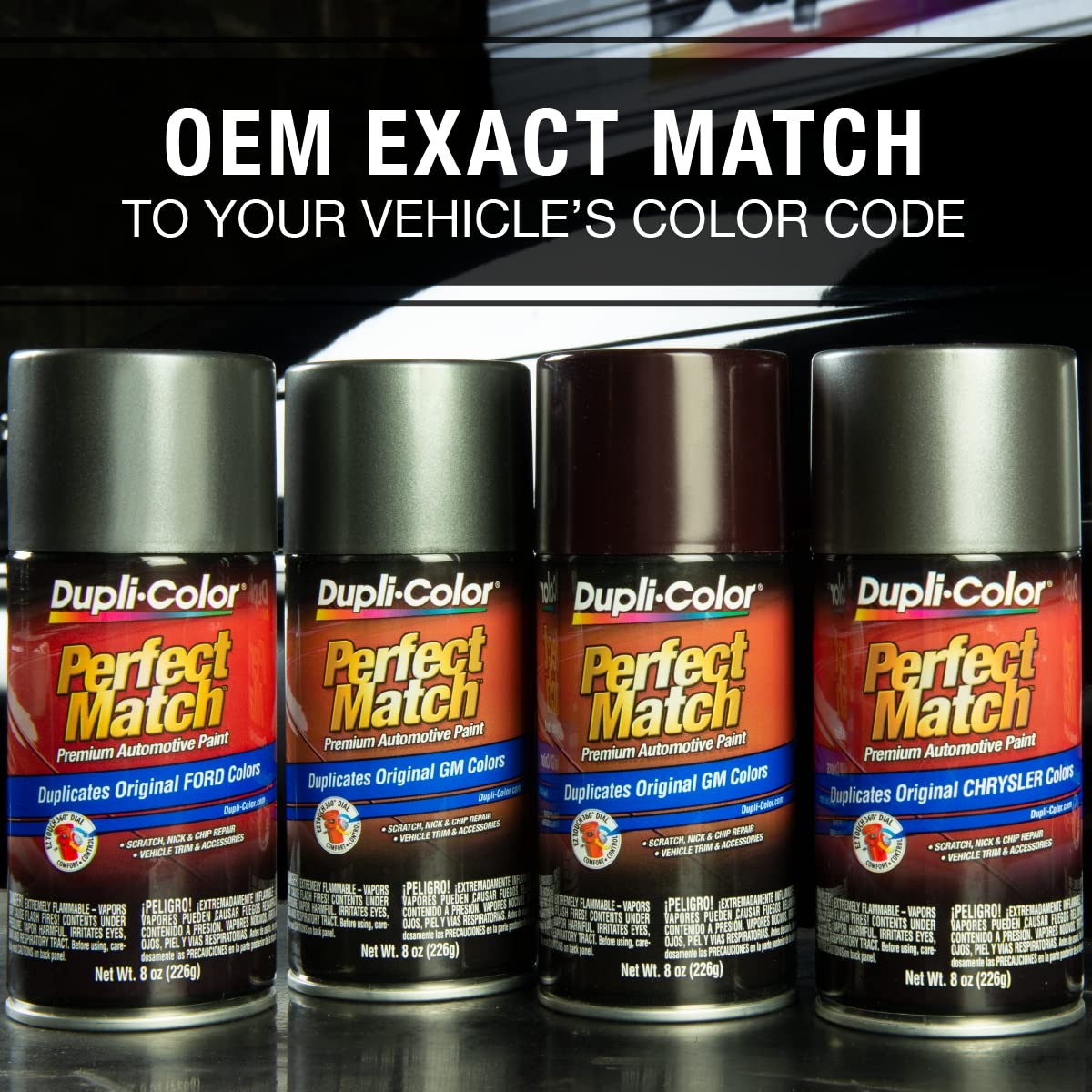EBFM03177 Perfect Match Automotive Spray, Ford Electric Currant Red Metallic,…