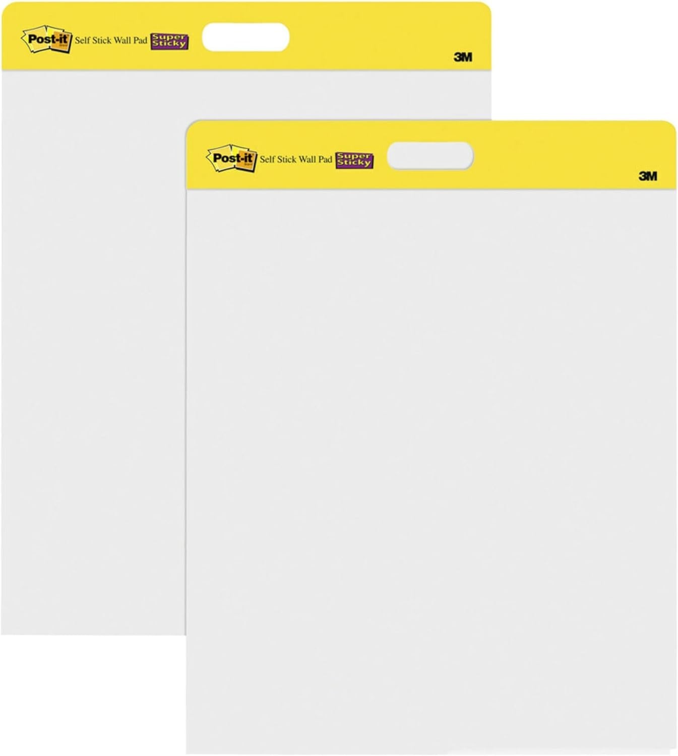 Post-it (566) Self-Stick Wall Easel Pad 20″ x 23″ – 20 Sheets/Pad – 4 Pads/Box