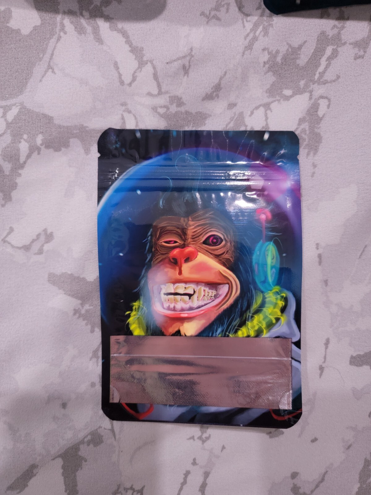 ☆100 Monkey Designs Zip Locks (3 ½x 5″)
