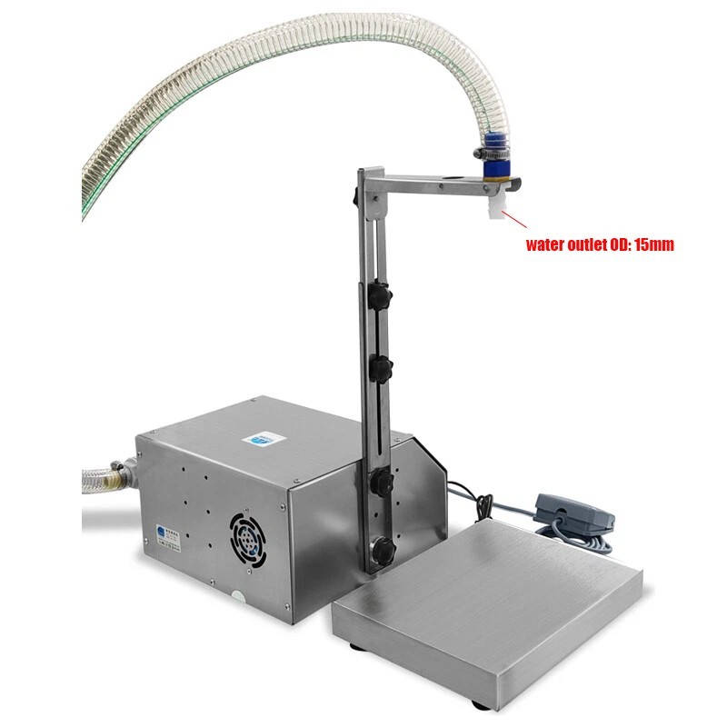 50g-30kg Large Flow Auto Weighing Quantitative Liquid Filling Machine 36L/min