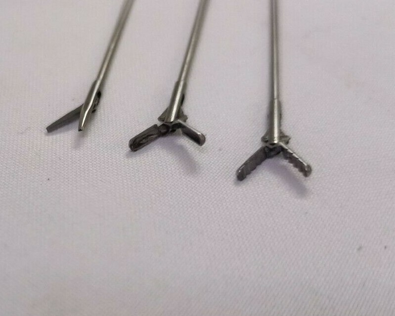 Hysteroscopy Urology Flexible Biopsy Alligator Scissor Forcep 5FR 40CM 3pc Set