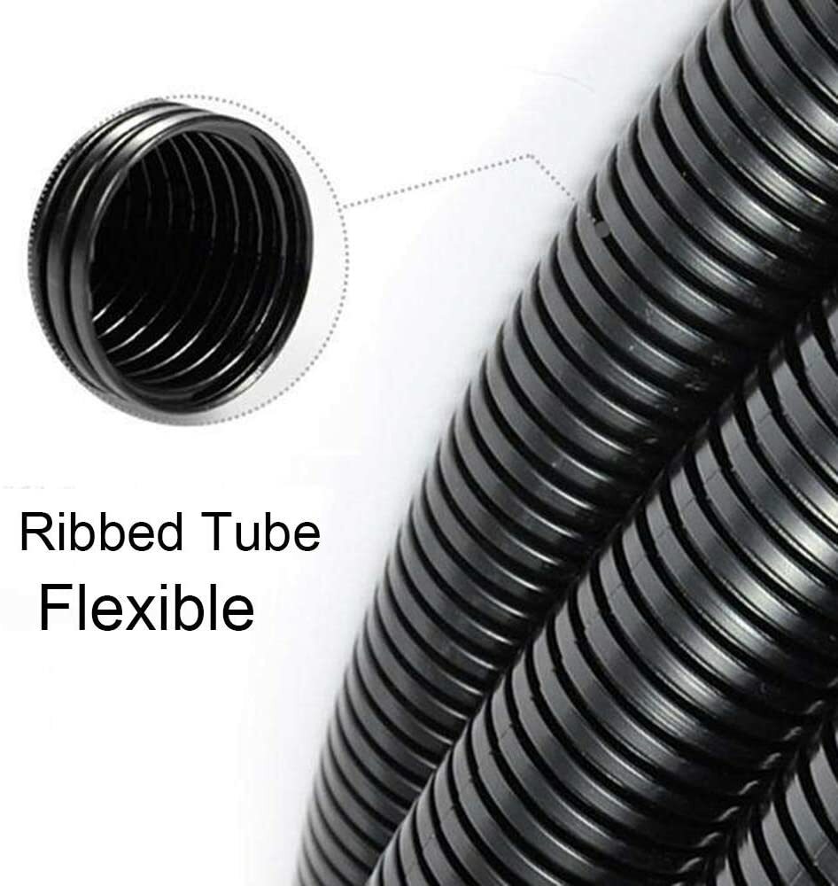 Split Cable Sleeves Wire Loom Automotive Harness Wrap Home Cable Management Lot