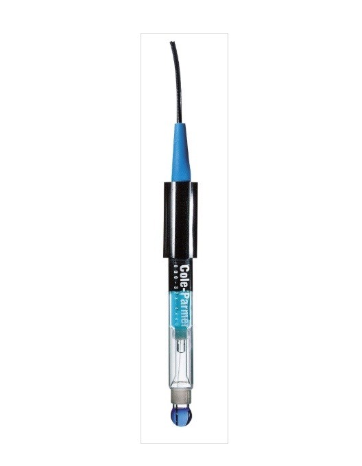 New COLE-PARMER Double Junction Glass pH Electrode Probe 12mm BNC EW-05994-27
