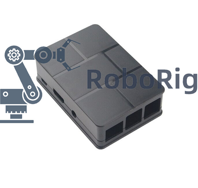 Raspberry Pi 3 Model B 512 Black ABS Case Cover Shell Enclosure Box NEW