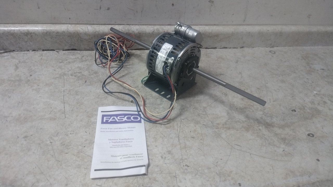 Fasco D1059A 1/6 HP 1450 RPM 115 to 127VAC OEM Replacement Motor