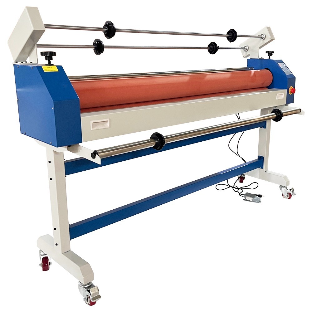Semi – auto Electric/Manual Cold Laminator Machine 63″ Wedding Photography 110V