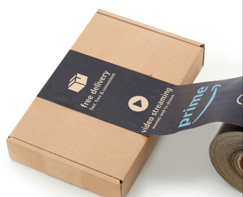 3 Inch x 164 Feet (76 mm x 50m) Water Activated Amazon Prime Tape