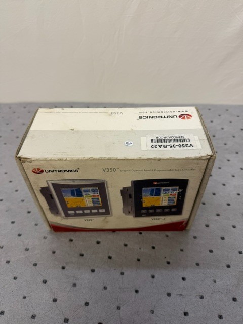 Unitronics V350-35-RA22 Graphic Operator Panel & Programmable Logic Controller