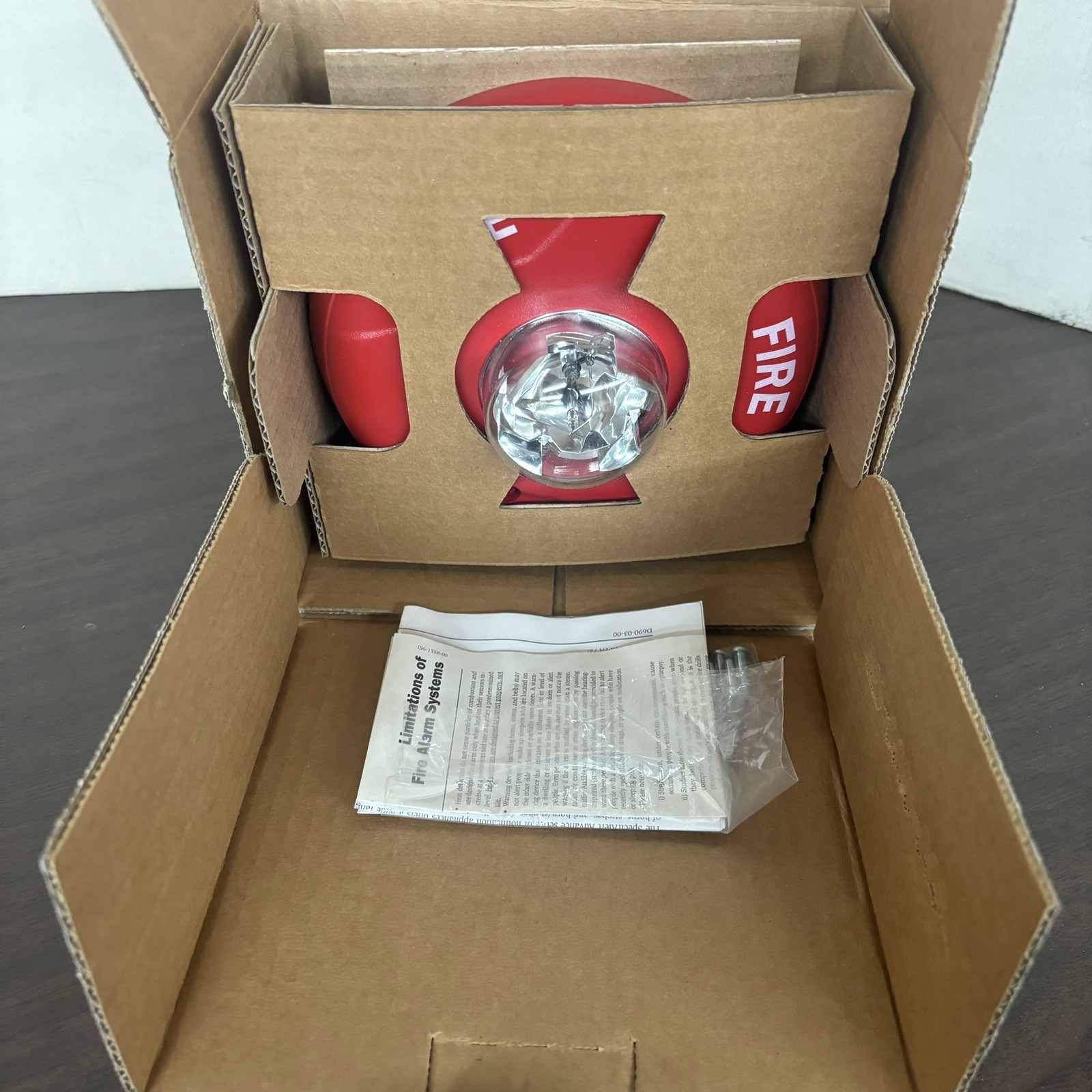 System Sensor SpectrAlert Advance SCR Strobe Ceiling STD CD RED