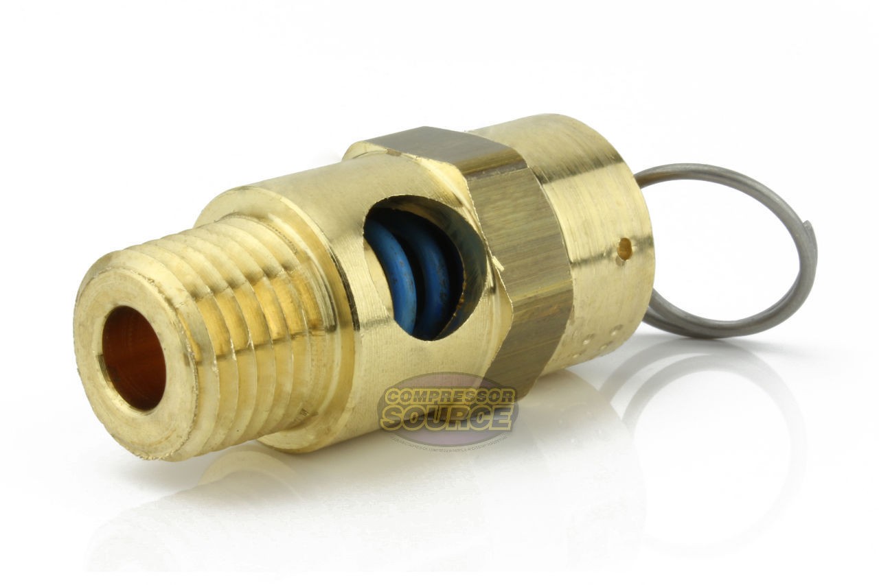1/4″ NPT 175 PSI Air Compressor Safety Relief Pressure Valve Tank Pop Off USA