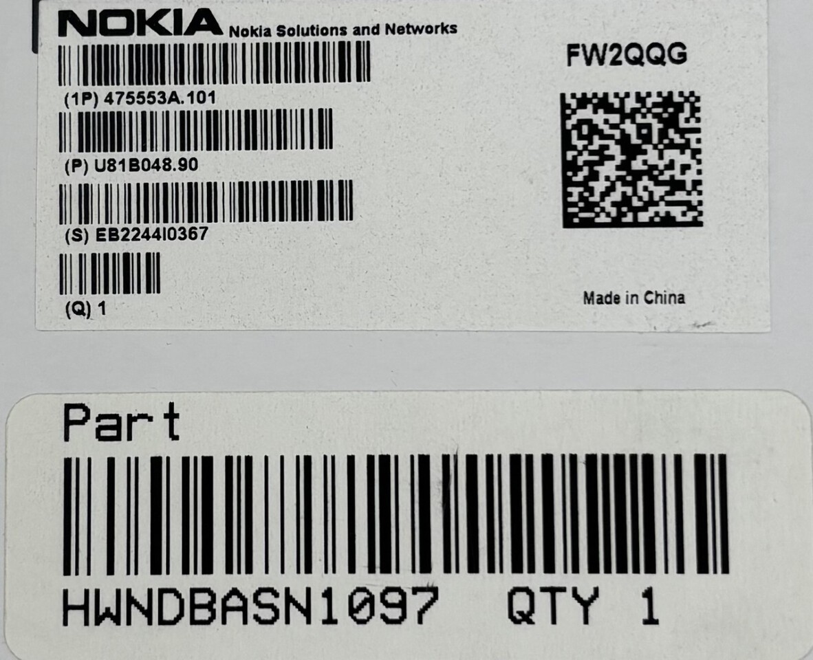 NOKIA FW2QQG HWNDBASN1097 B48 FLEXI ZONE MULTIBAND INDOOR PICO BTS