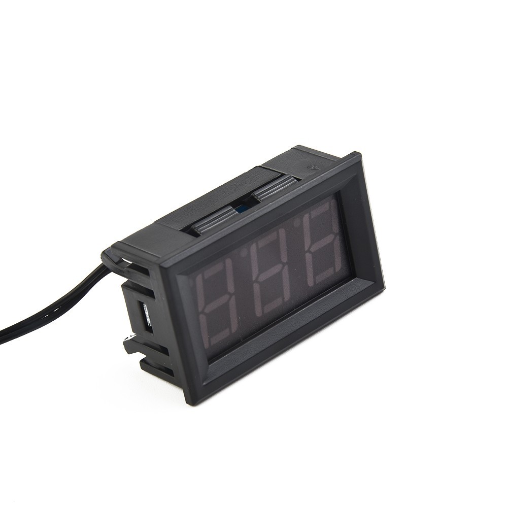 Large LCD Digital Thermometer Temperature Auto Car Meter Gauge With Probe DC 12V