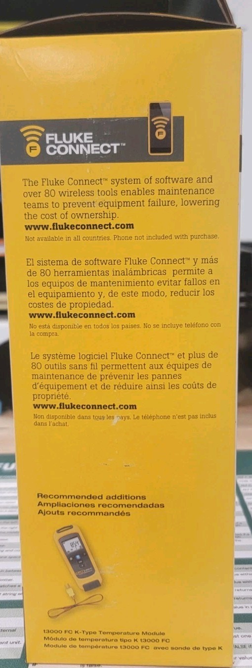FLUKE Multimeter Combo Kit 3000 FC/TPAK