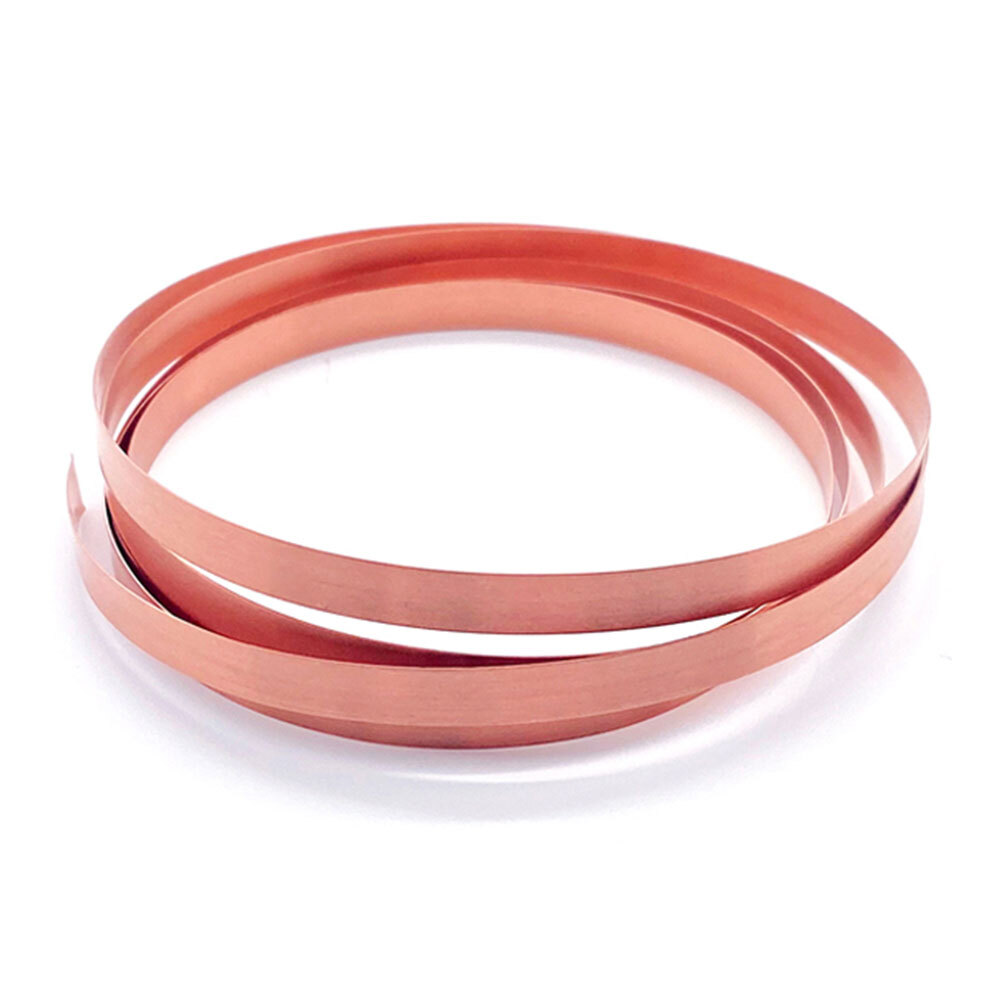 1-10Rolls 0.3mm x 10mm x 1000mm 99.9% Copper T2 Cu Metal Sheet Foil Plate Strip