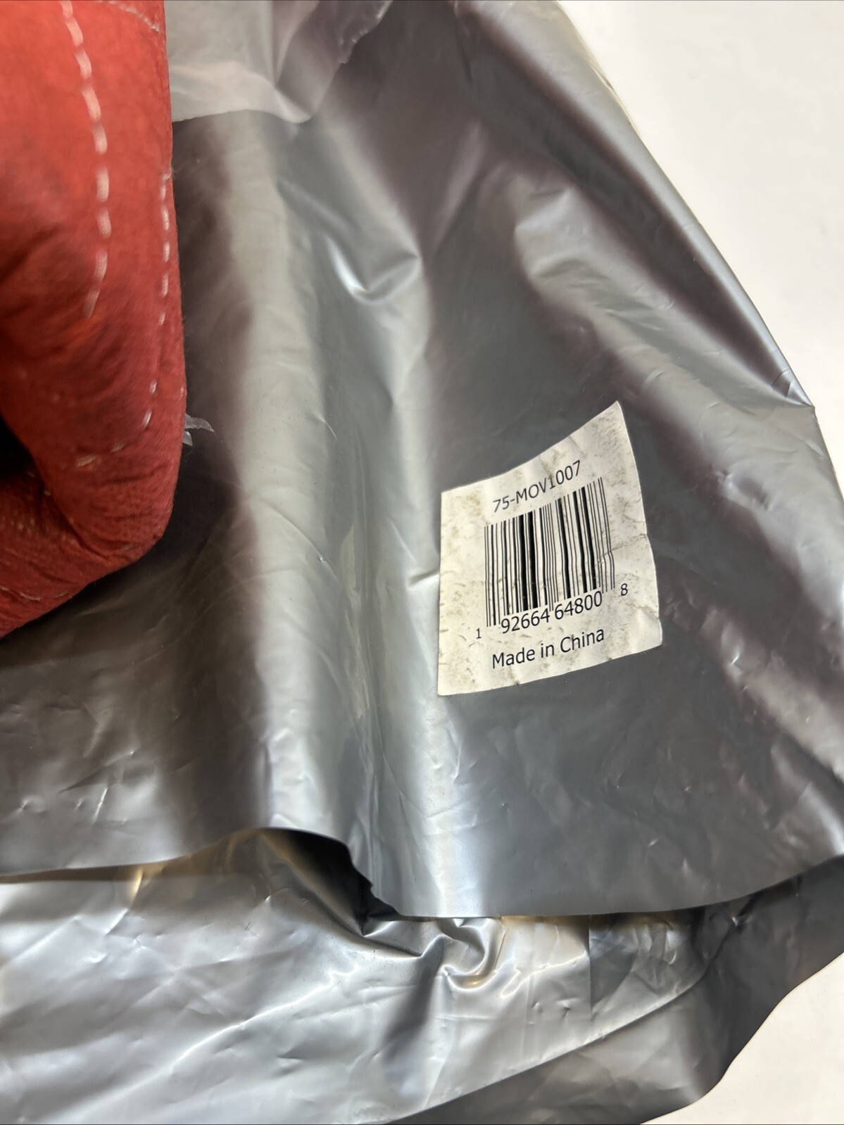Stalwart 75-MOV1007 7.1 oz Furniture & Appliance Moving Blanket; Red