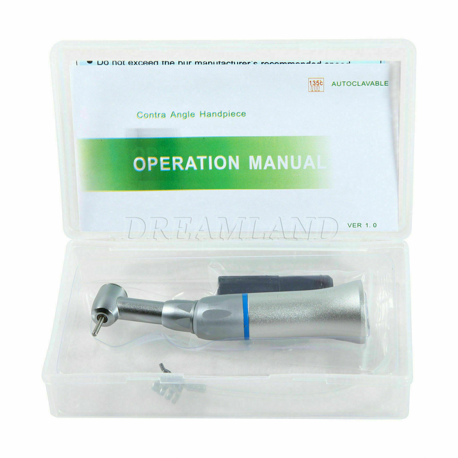 FG1.6mm Dental Low Speed Contra Angle Handpiece NSK Style Friction Grip