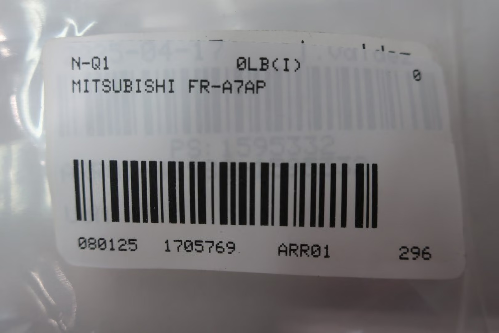 Mitsubishi FR-A7AP Frequency Converter Board