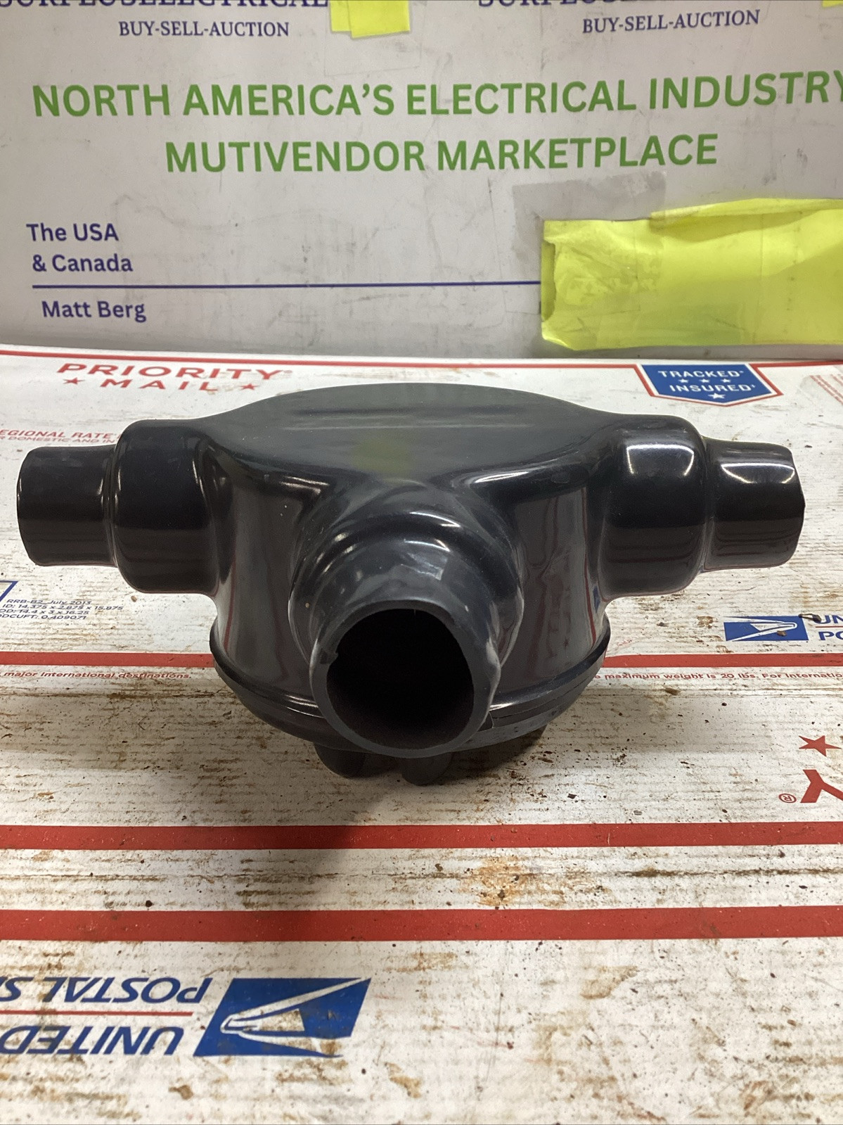 GUAT ROB ROY PLASTIBOND PVC COATED CONDUIT 3/4″ T TEE 3 WAY ED4U 5016