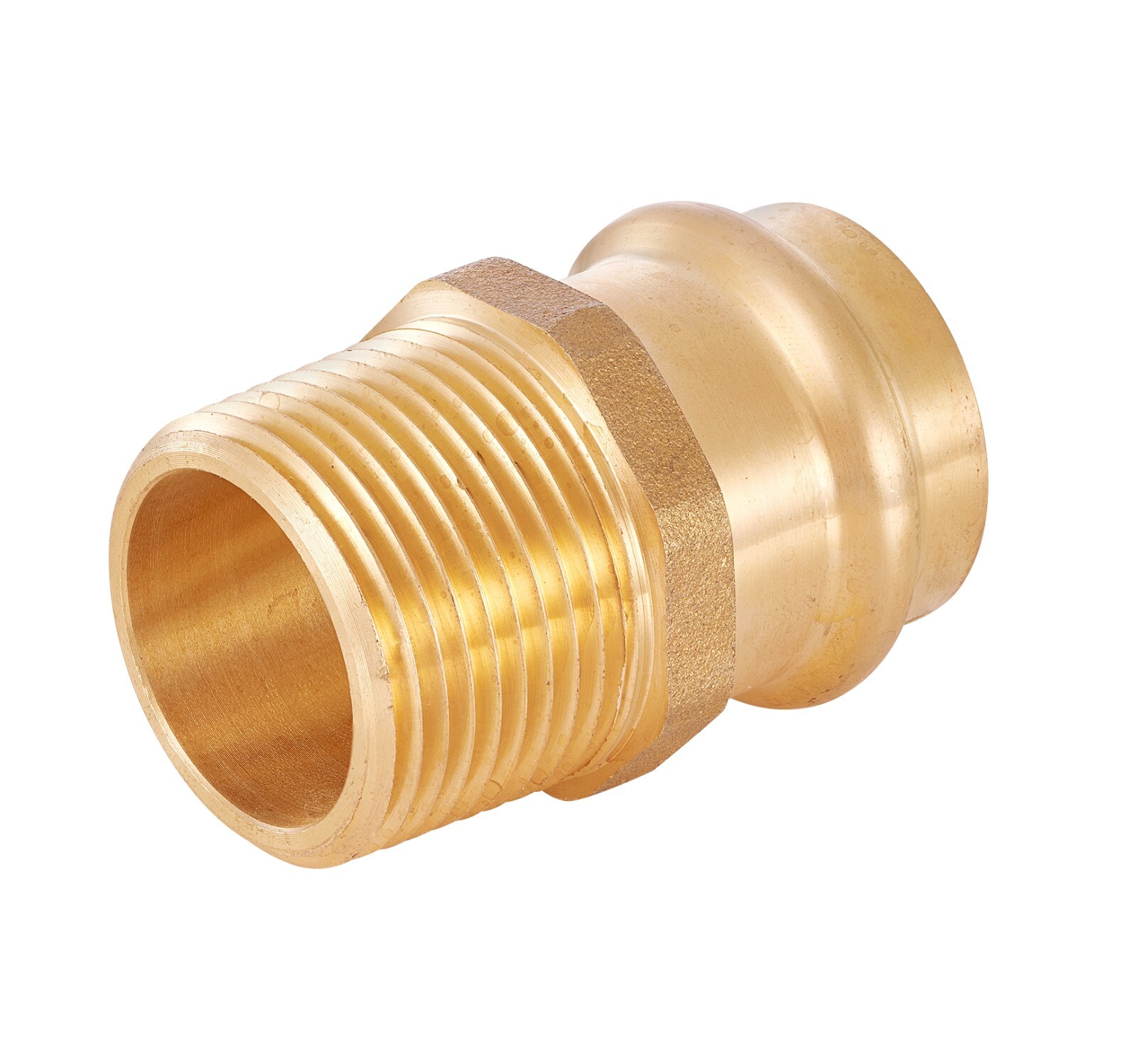 25PCS EFIELD 3/4″ Press Fit X 3/4″ Male NPT Brass Adapters, Full Port, Lead Free