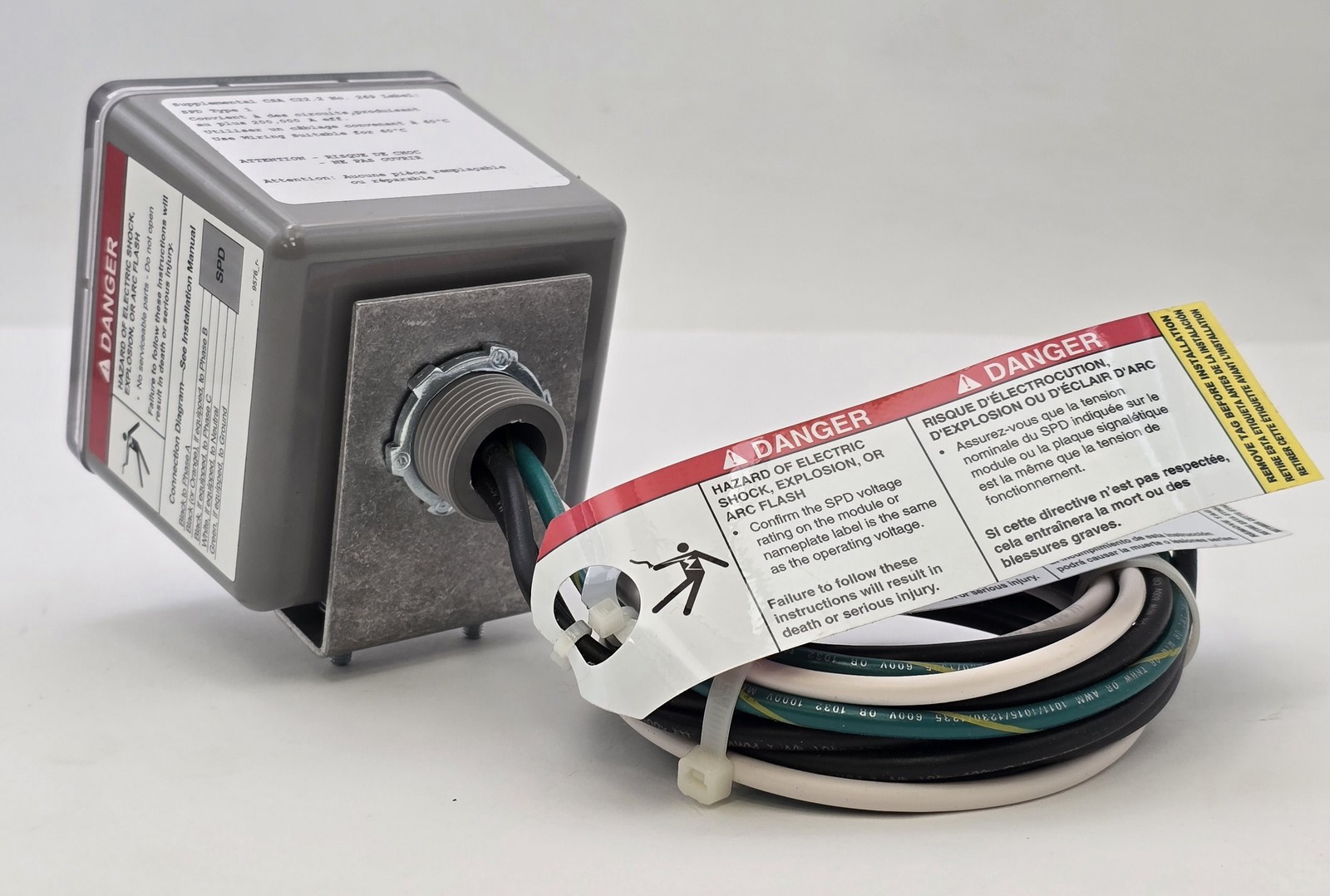 Asco 420277SP05NWSJ10 Compact Surge Suppressor 400 Series 480/277V 140F Air Temp