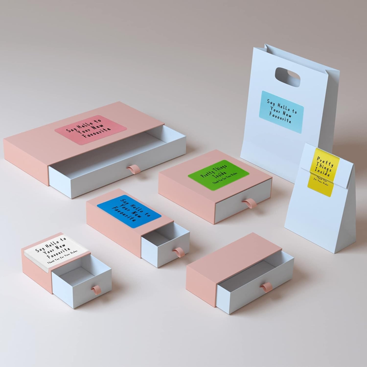 3×2 inch Color Direct Thermal Labels for Shipping, Barcodes, Address, Compati…