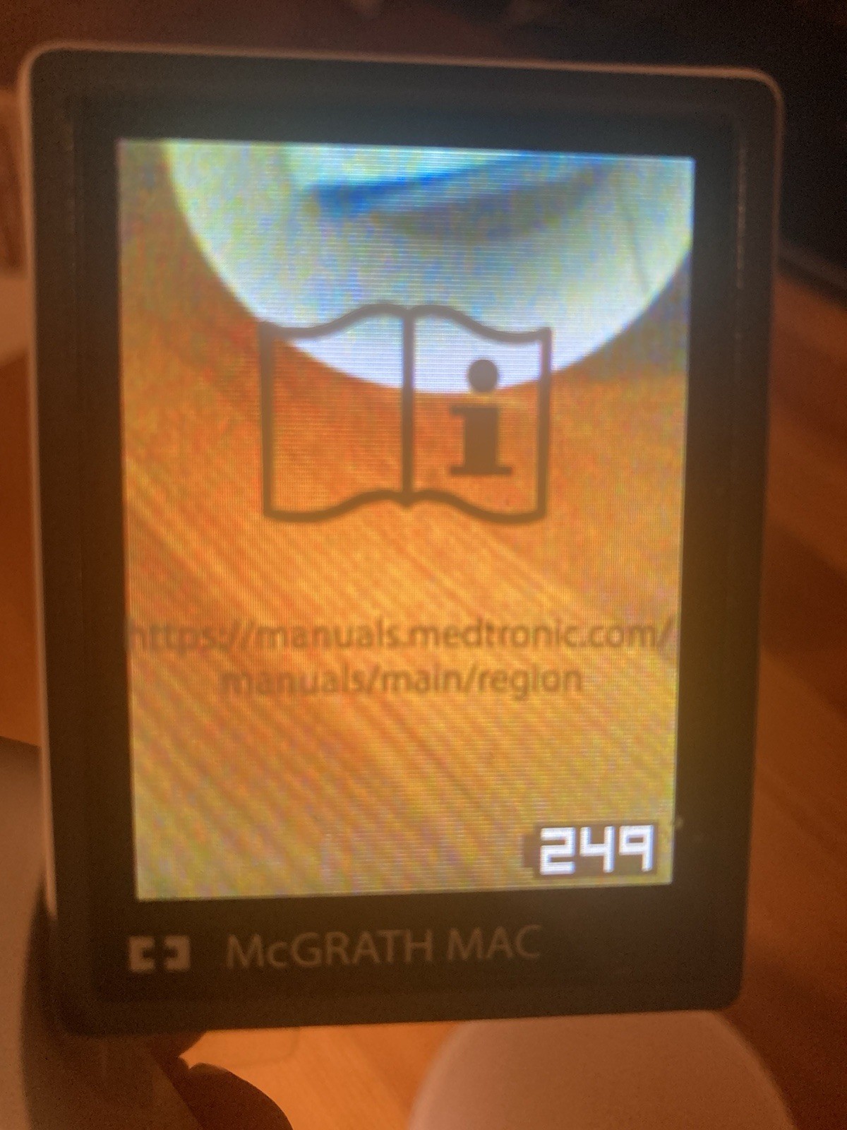 New McGRATH MAC Video laryngoscope